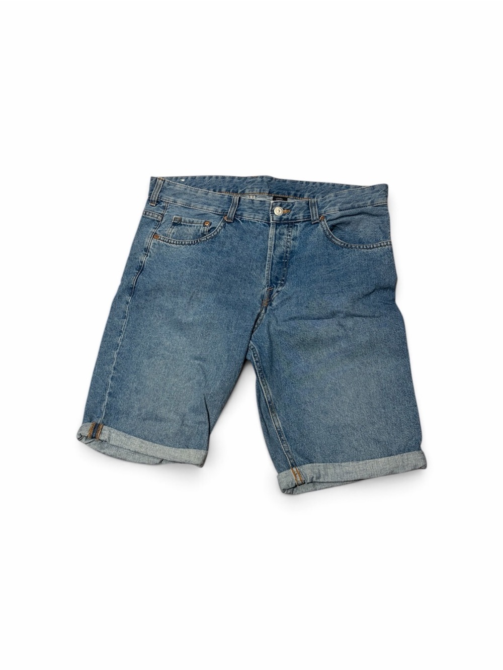 H&M Men’s Denim Jean Shorts - Medium Blue Wash